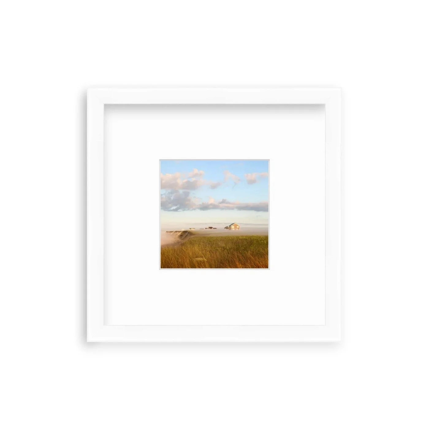 "Elin Hilderbrand Shelfie Trio" Shelfie framed coastal print by Lauren Marttila