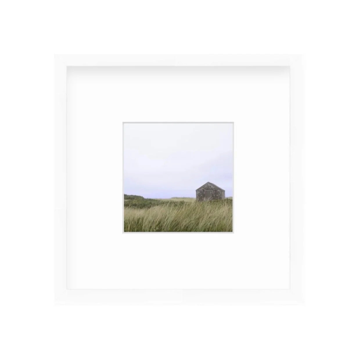 "Grey Lady Shelfie" Shelfie framed coastal print by Lauren Marttila