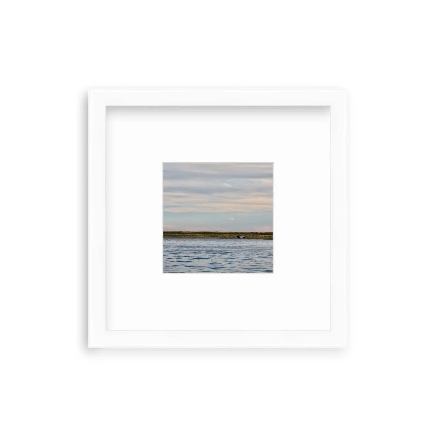 "Off Roads Shelfie" Shelfie framed coastal print by Lauren Marttila