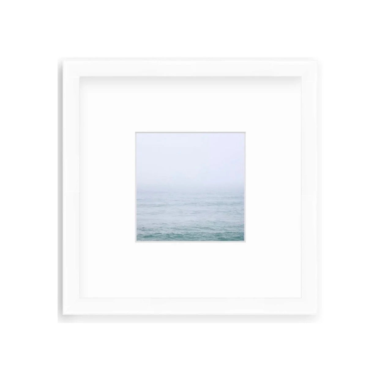 "Open Waters Shelfie" Shelfie framed coastal print by Lauren Marttila
